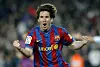 Lionel Messi jubelt im Barca-Trikot von 2010