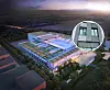 Auf dieser älteren Visualisierung strahlt der Körber-Neubau in abendlichen Blautönen. Die Realität wird wohl anders aussehen.