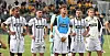 Otto Stange und Lukasz Poreba vor der Fankurve der SV Elversberg