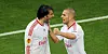 Ruud van Nistelrooy (l.) und Mladen Petric (r.).