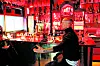 Der Künstler bei der Aufnahme des Podcasts im Chug Club an der Taubenstraße