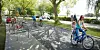 Diese Visualisierung zeigt, wie die neue Fahrradstraße östlich der Alster einmal aussehen soll.