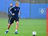 Joel Pohjanpalo im ersten HSV-Training