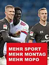 Mehr Sport, Mehr Montag, mehr MOPO