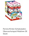 Auf einigen Webseiten werden die rosafarbenen Überraschungseier noch für Mädchen verkauft.