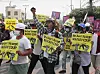 Proteste gegen den Militärputsch in Myanmar gehen weiter.