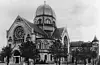 Die Bornplatzsynagoge in Hamburg, erbaut 1906