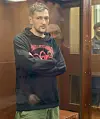 Oleg Nawalny, der jüngere Bruder des Kreml-Kritikers Alexej Nawalny, vor Gericht in Moskau am 29. Januar 2021.