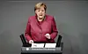 Kanzlerin Merkel im Bundestag.