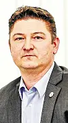 Daniel Dahlke, Vorsitzender der Feuerwehr-Gewerkschaft