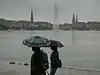 Hamburg versank im Februar im Regen. Geht es im März so weiter? (Symbolbild)