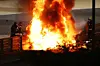 Feuer-Unfall von Romain Grosjean