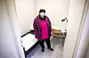 Leerer Wohncontainer an der HAW