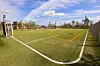 Bisher gibt es in der HafenCity nur Kleinfeldplätze wie hier im Baakenpark.