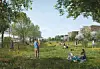 Im Zentrum des Kleinen Grasbrooks soll ein großer Park entstehen.