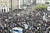 Am Samstag demonstrierten in der Spitze bis zu 14.000 Menschen gegen Rassismus in der Hamburger Innenstadt.