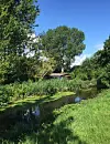 Bachlauf der Seeve in Meckelfeld.