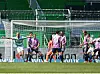 Havard Nielsen (l.) bejubelt das 2:2 in Fürth, der HSV ist geschockt.
