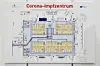 Der Lageplan in den Messehallen.
