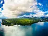 Malerisch: Die Landschaft im Inselstaat Mauritius.