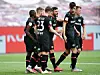 Schon nach zwei Minuten traf Kevin Volland (3.v.r.) zum 1:0-Siegtreffer.