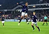 Ransford-Yeboah Königsdörffer und Anssi Suhonen bejubeln ein Tor