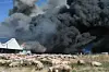 Bei dem Mega-Brand wurde die Gemeinde in eine riesige Rauchwolke gehüllt.