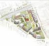 Diese Visualisierung zeigt, wie das Quartier „Ottenser Höfe“ gestaltet werden soll.