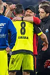 Klaus Gjasula und sein Ex-Trainer Steffen Baumgart pflegten ein inniges Verhältnis.