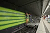 S-Bahnhof Königstraße: Neue Wände