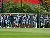 St. Paulis Profis stehen endlich wieder alle zusammen auf dem Trainingsplatz.