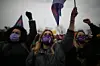 Frauen demonstrieren gegen Erdogan