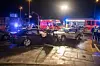 Nachdem er von der Polizei angehalten wurde, gab ein per Haftbefehl gesuchter Mann Gas.