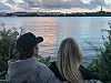 Lewis Holtby und Aylin in Hamburg