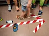 Viele Kitas versuchen mit kreative Ideen die Abstandsregeln einzuhalten (Symbolbild).