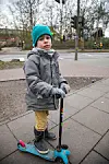 Moritz (5) ist traurig, dass er jetzt keine Kita mehr hat.