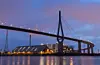 Köhlbrandbrücke nachts