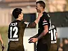 Miyaichi und Veerman freuen sich über das 4:2 gegen Wiesbaden