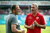 Trainer Frank Schmidt und Tim Walter