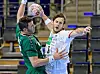 Handball: Uwe Gensheimer im Spiel Deutschland gegen Algerien bei der Olympia-Qualifikation in Berlin