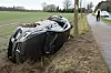 Die Frau musste aus dem Wagen geschnitten werden.