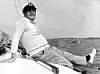 Helmut Schmidt auf dem Segelschulschiff „Mistral“