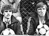 Thomas von Heesen (l.) und Horst Hrubesch spielten zusammen beim HSV und in der DFB-Elf.