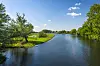 Die malerische Dove Elbe.