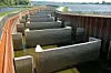 Die Fischtreppe von Vattenfall im Detail.