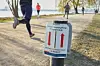 Wichtig an der Außenalster: Abstand und Richtungsverkehr.