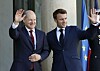 Olaf Scholz und Emmanuel Macron