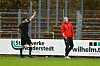 Altonas Co-Trainer André Trulsen, der gegen Norderstedt als Chef agierte, sah die Rote Karte.