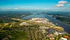 Blick über Finkenwerder