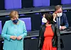 Merkel, Baerbock, Laschet